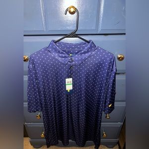 Jack Nicklaus Navy Blue Golf Polo Mens Brand New With Tags!